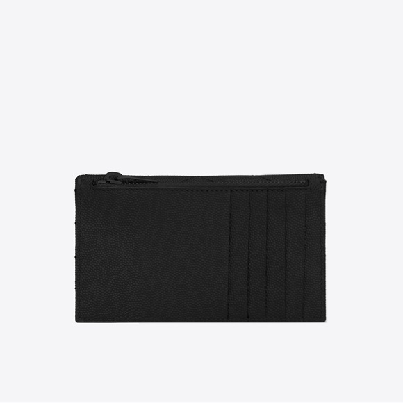 SAINT LAURENT WALLET CASSANDRE MATELASSÉ FRAGMENTS FLAP CARD CASE - Picture 4 of 10